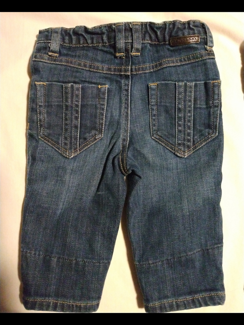 Burberry Blue Denim Jeans & Oshkosh Bgosh Olive Cargo Pants - Picture 8 of 10